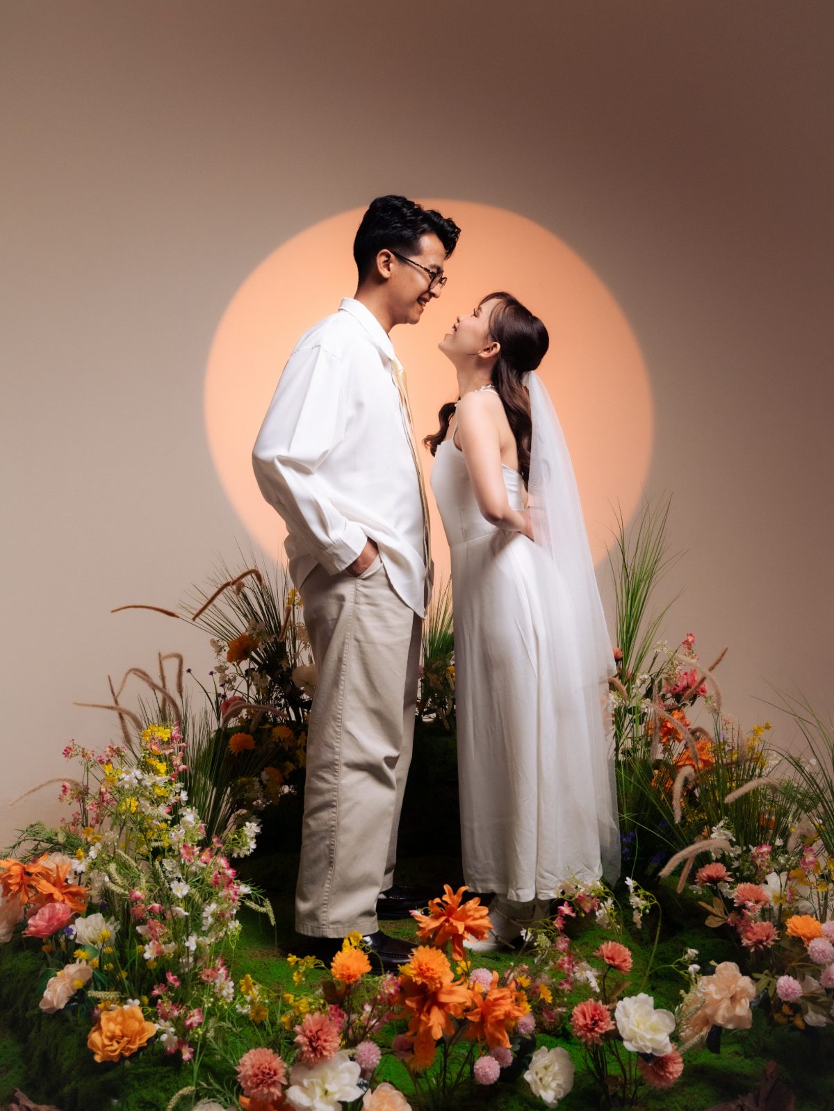 Referensi pose dengan spotlight